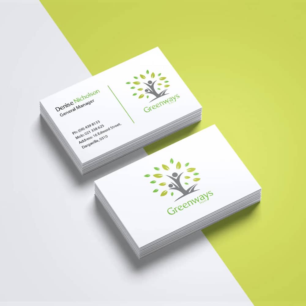 Greenways Business Card Design