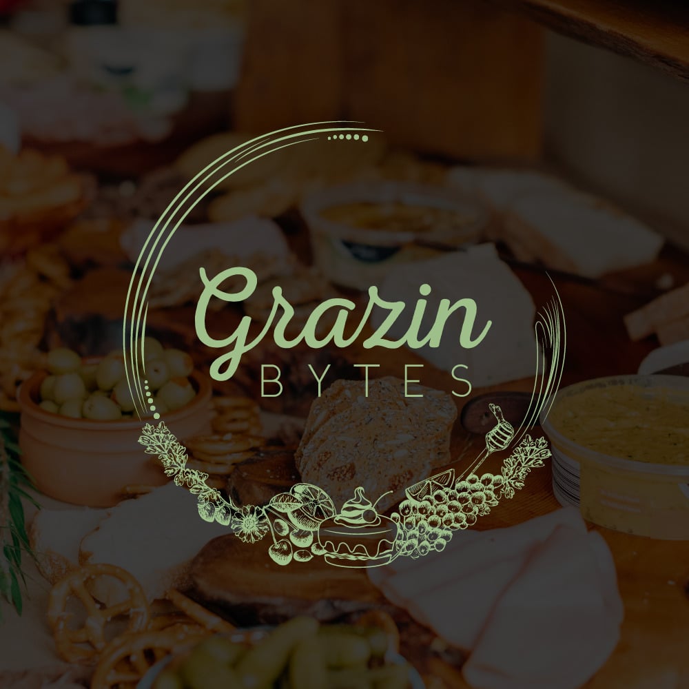 Grazin Bytes Logo Design