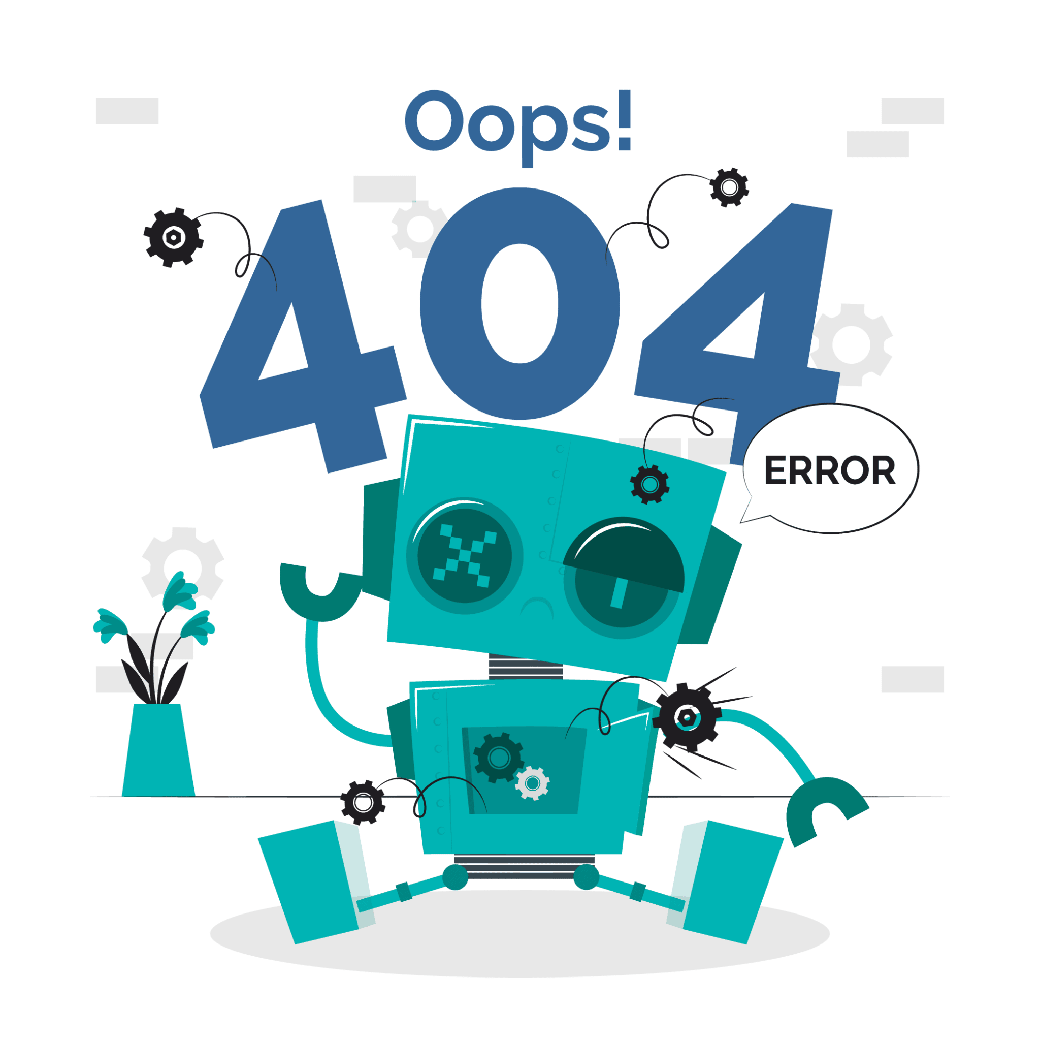 404 Error Graphic